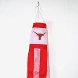 TEXAS LONGHORNS OFFICIAL LOGO WINDSOCK