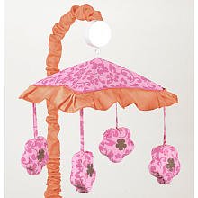 Tropical Hawaiian Musical Baby Crib Mobile for JoJo Surf Bedding