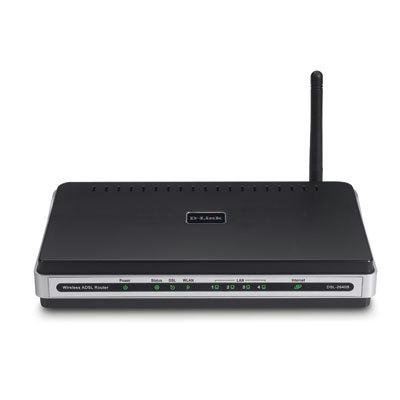 Electronics: D Link ADSL2/2+ Modem/Wireless Router 4 Port Switch, 802.11g, QoS