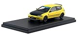 Hi Story 1/43 Honda CIVIC SiR-II SPOON (EG6) サンライトイエロー Hi Story 1/43 Honda CIVIC SiR-II SPOON (EG6) サンライトイエロー