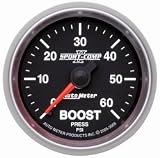 Auto Meter 3605 Sport Comp II Mechanical Pressure Gauge