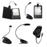 Negro LED Clip-On lectura l�mpara de...