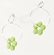 Earrings: flowers
