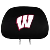 Wisconsin Set of Headrest Covers