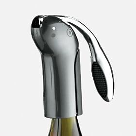 Vertical Rabbit Corkscrew (Gun Metal Grey by Metrokane