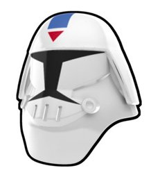 Buy White Cold Assault Trooper Helmet - LEGO Compatible Minifigure Piece Best Price.