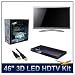 Samsung UN46C8000 46" 1080p 3D LED TV, 1080p Resolution, 3D Technology, 3D HyperReal Picture Engine, Touch of Color Design, Kit Includes 2 Pairs of 3D Glasses, BD-C5900 1080p 3D Blu-ray DVD Player, Dig Pro HDMI Cable
