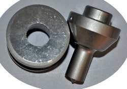 Punch/Die Set, Oblng, Hydraulic, 5/16x13/16