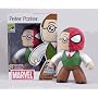Peter Parker Marvel Legends Mighty Muggs Collectible Figure 100% Recycled Materials San Diego Comic Con SDCC Exclusive