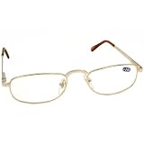 2.00 Reading Eye Glasses Magnifier Lens Spring Temple
