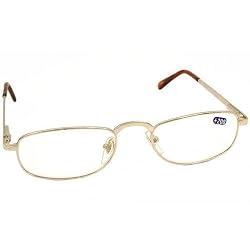 2.00 Reading Eye Glasses Magnifier Lens Spring Temple
