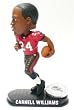 Tampa Bay Buccaneers Carnell Williams Forever Collectibles Black Base Edition Bobble Head - Football Sports Merchandise