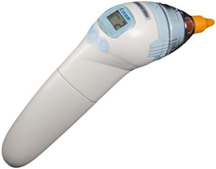 Electric nose cleaner, baby nasal aspirator - 3 sizes of silicone tips - hygienic disposable caps Â¨C 3 suction strengths &amp; can play music ! by Rycom