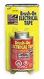 Brush On Electrical Tape,Clear,4 Oz Cargo NA56