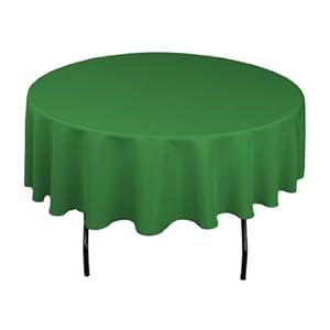 90 Inch Round Polyester Tablecloth