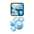 Mega Marbles BELUGA MARBLE NET (1 Shooter Marble & 24 Player Marbles)