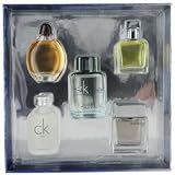 CALVIN KLEIN VARIETY by Calvin Klein 5 PIECE MENS MINI VARIETY WITH OBSESSION & ETERNITY & EUPHORIA MEN & CK ONE & CK FREE AND ALL ARE EDT .5 OZ - 218467