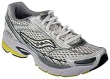 Saucony Women's Progrid Ride 2 Running Shoe,White/Silver/Yellow,8 M US