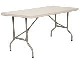 Blow Molded Plastic Folding Table 30 x 60 - DAD-YCZ-152-GG