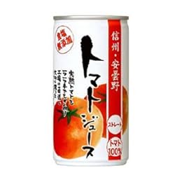 濃縮還元ではない　信州　安曇野ストレート無塩トマトジュース　190ml×30本