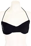 Shoshanna Black Bandeau Bikini Top,
