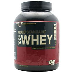 Optimum Nutrition 100% Whey Gold Standard, Double Rich Chocolate, 5 Pound