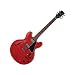 Gibson Custom ES-335 Dot Electric Guitar, Faded Cherry Satin, Plain Maple