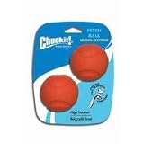 Canine Hardware Chuckit! Rubber Fetch Ball Dog Toy- 2.5 diameter 2-count