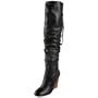 Boutique 9 Women's Fortunato Over The Knee Wedge Boot,Black,8.5 M US