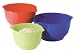 Oggi Melamine Ribbed 3 Piece Mixing Bowl Set