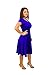 DBG Women's Short Sleeve Scoop Neck Polyester Dress