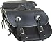 Motorcycle Saddlebags w/Light Reflective Trim-Lifetime Warranty