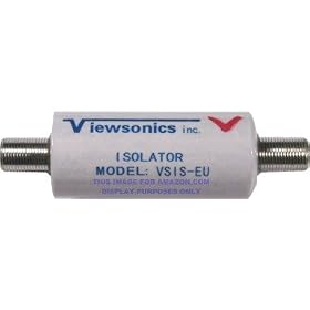 Viewsonics VSIS-EU Cable TV Ground Loop Isolator (NOT FOR SATELLITE SystemS)