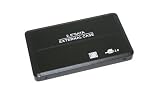Sabrent EC-UST25 USB 2.0 Aluminum Hard Drive Enclosure for 2.5-Inch SATA (Serial ATA) Hard Drives (Black)