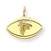 14K Atlanta Falcons Logo Small Cut Out Football Charm