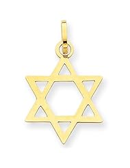 14k Star of David Pendant