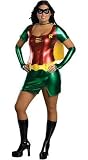 Robin Sexy Women's Costume Adult Halloween Outfit - Plus Size: Dress Size 14-16