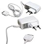 Handy Ladegeraet fuer Apple iPhone (white) 230V, Ladeger�t, Netzteil, Reiselader