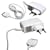 Handy Ladegeraet fuer Apple iPhone (white) 230V, Ladeger�t, Netzteil, Reiselader