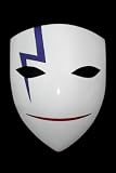 Darker Than Black Hei Mask Cosplay Smile Version