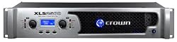 Crown XLS2500 Power Amplifier with integrated PureBand Crossover System and PeakX Limiters
