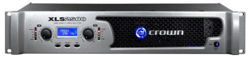 Crown XLS2500 Power Amplifier with integrated PureBand Crossover System and PeakX Limiters
