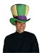 Mardi Gras Mad Hatter Hat Halloween