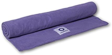 YogaHola® Embrace Non Skid Bikram Hot Yoga Towel - 72" x 24" (Purple)