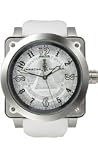 Christian Audigier Watches:Christian Audigier Unisex FOR-216 Fortress Silver Dollar Stainless Steel Watch