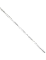 .925 Sterling Silver 1.25mm Round Spiga Necklace