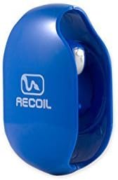 Recoil AUTOMATIC Cord Winder for Headphones and Earbuds. No More Tangled Headphones! The Original Retactable Cord Organizer. Green, Size Small by Recoil Winders