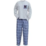 Blue Plaid PJ's Rottweiler