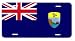 Saint St Helenian Helena Flag License Plate