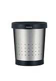Brabantia Waste Paper Bin, Conical, 5litre Matt Steel